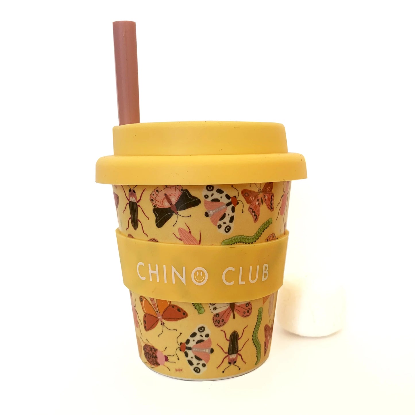 Baby Chino Silicone Straws - Various Colours - OLD