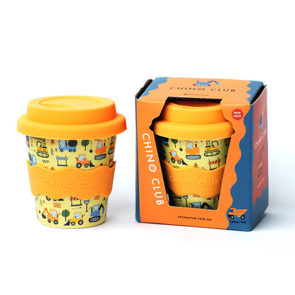 Baby 4oz Chino Cup - Diggers