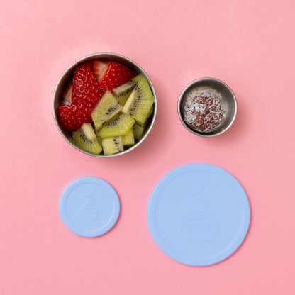 Snacker Pot x 2 Set - Blue