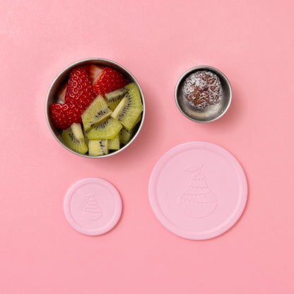 Snacker Pot x 2 Set - Pink