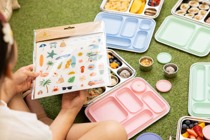 Reusable Lunch Box Stickers - Surf's Up!