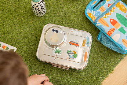 Reusable Lunch Box Stickers - Surf's Up!