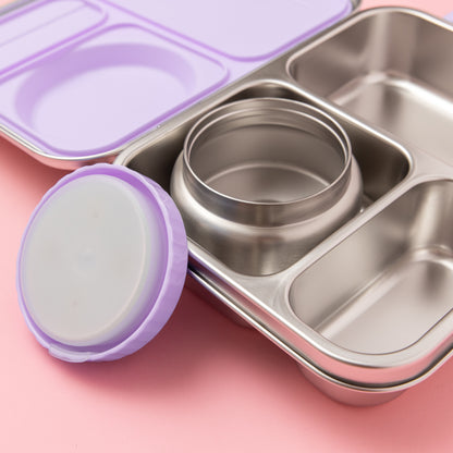 The Hot n Cold Hero Box Stainless Steel Lunchbox - Lilac