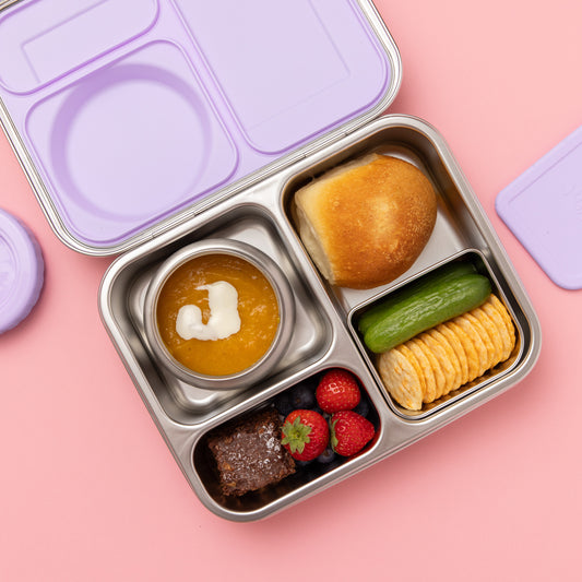 The Hot n Cold Hero Box Stainless Steel Lunchbox - Lilac