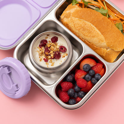 The Hot n Cold Hero Box Stainless Steel Lunchbox - Lilac