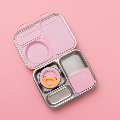 The Hot n Cold Hero Box Stainless Steel Lunchbox - Pink