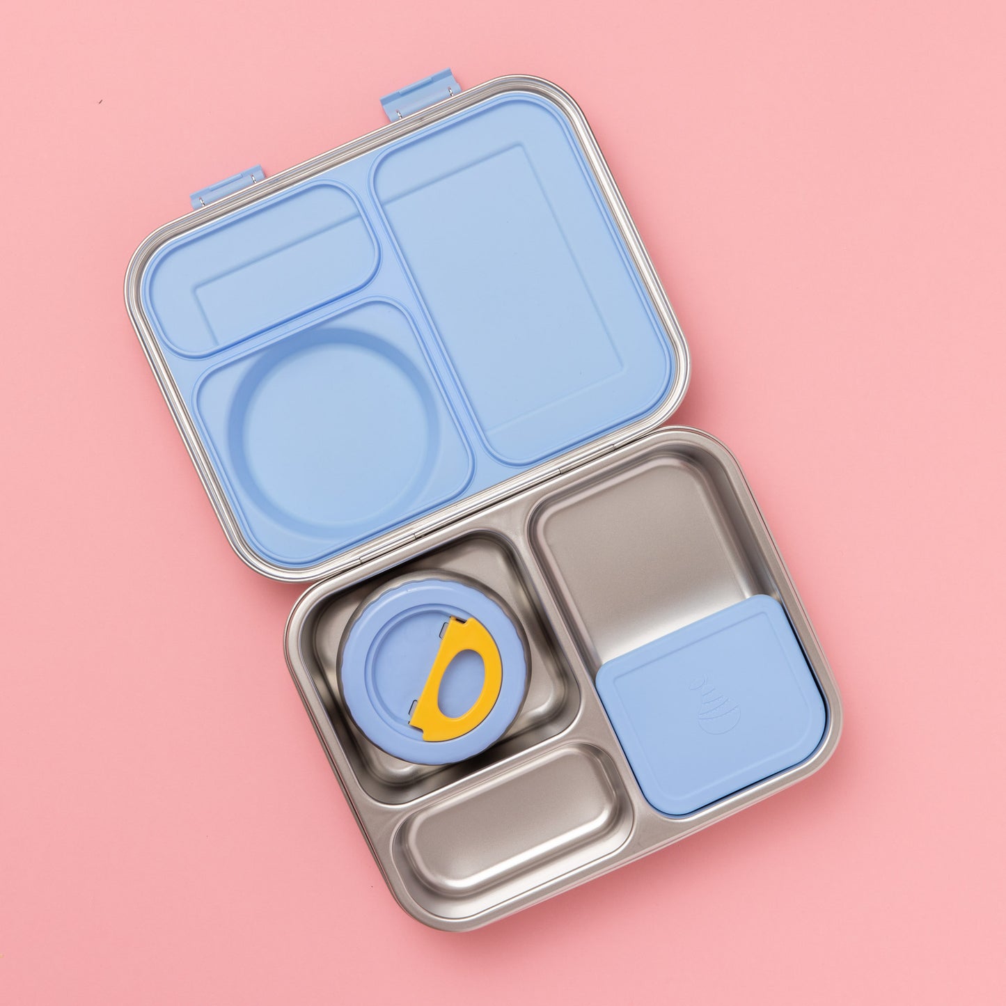 The Hot n Cold Hero Box Stainless Steel Lunchbox - Blue
