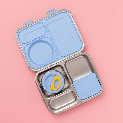The Hot n Cold Hero Box Stainless Steel Lunchbox - Blue