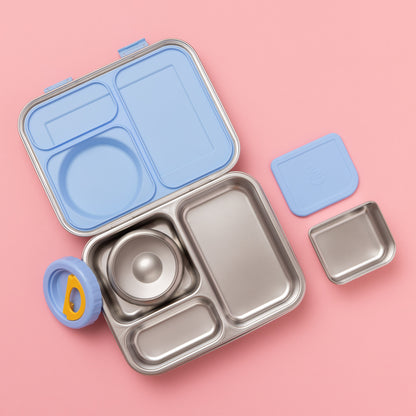 The Hot n Cold Hero Box Stainless Steel Lunchbox - Blue