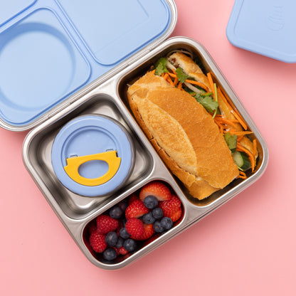 The Hot n Cold Hero Box Stainless Steel Lunchbox - Blue