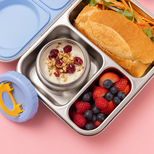 The Hot n Cold Hero Box Stainless Steel Lunchbox - Blue