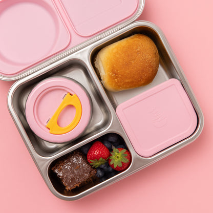 The Hot n Cold Hero Box Stainless Steel Lunchbox - Pink