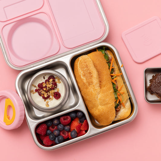 The Hot n Cold Hero Box Stainless Steel Lunchbox - Pink