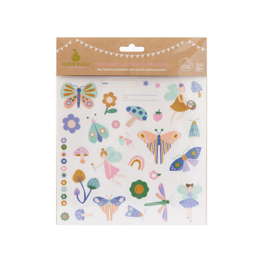 Reusable Lunch Box Stickers - Fairy Magic