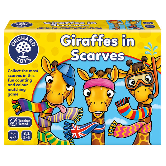 Giraffes in Scarves