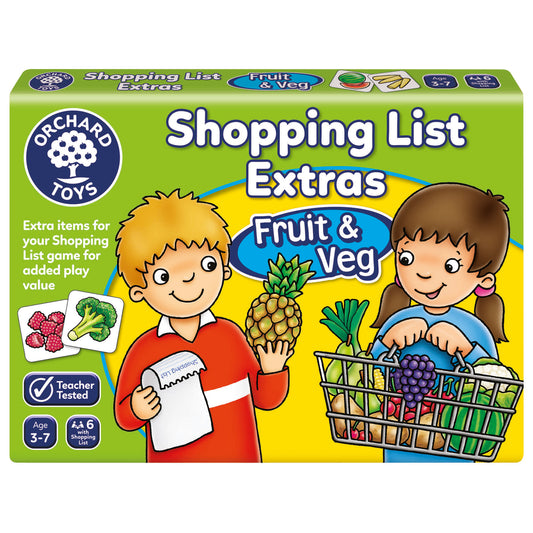 Shopping List Game Booster Pack - Fruit & Veg