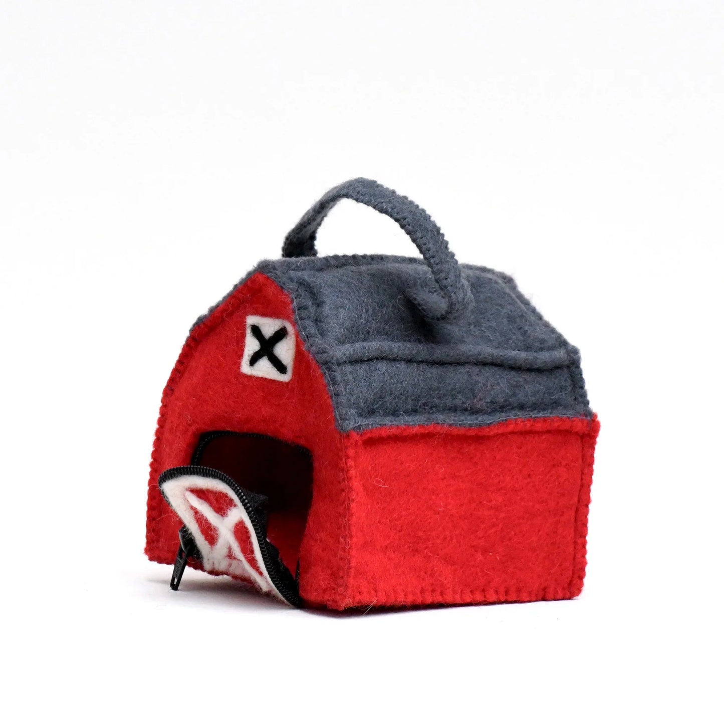 Finger Puppet Set - Farm Barn Bag