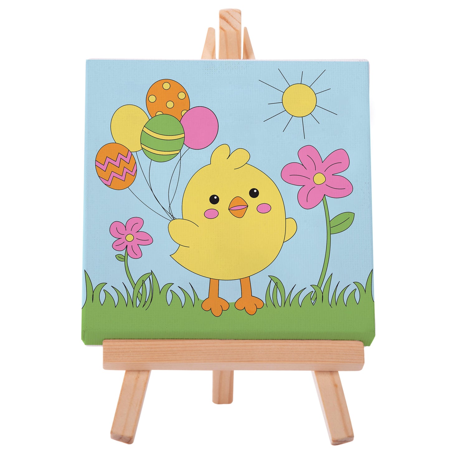 Easter Canvas Art Set - Chicks & Bunnies