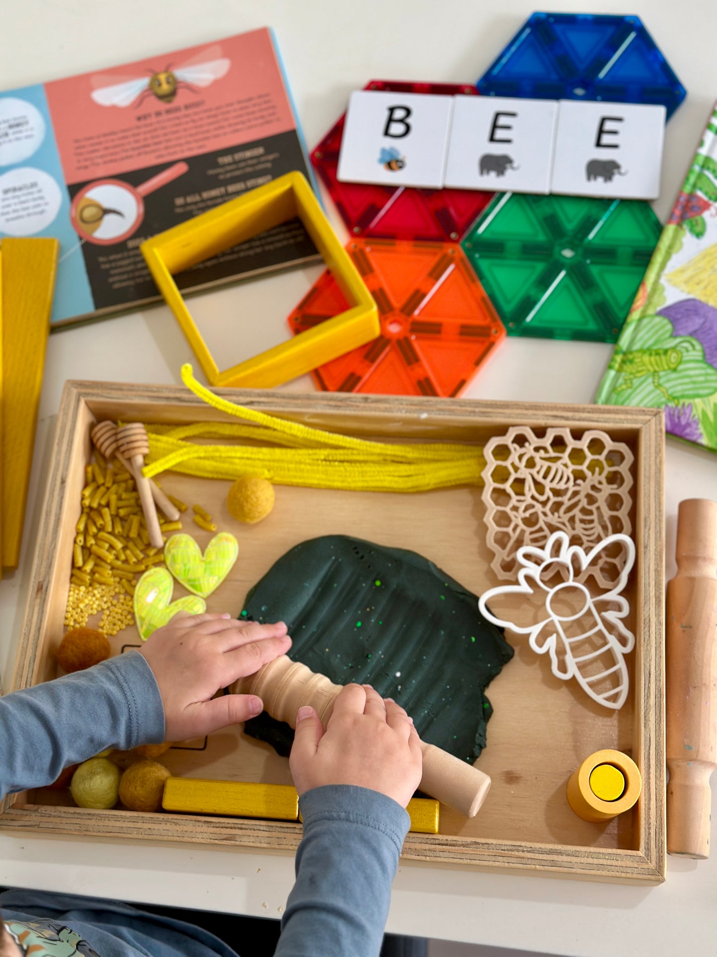 Magnetic Tile Topper - Alphabet Upper case Pack