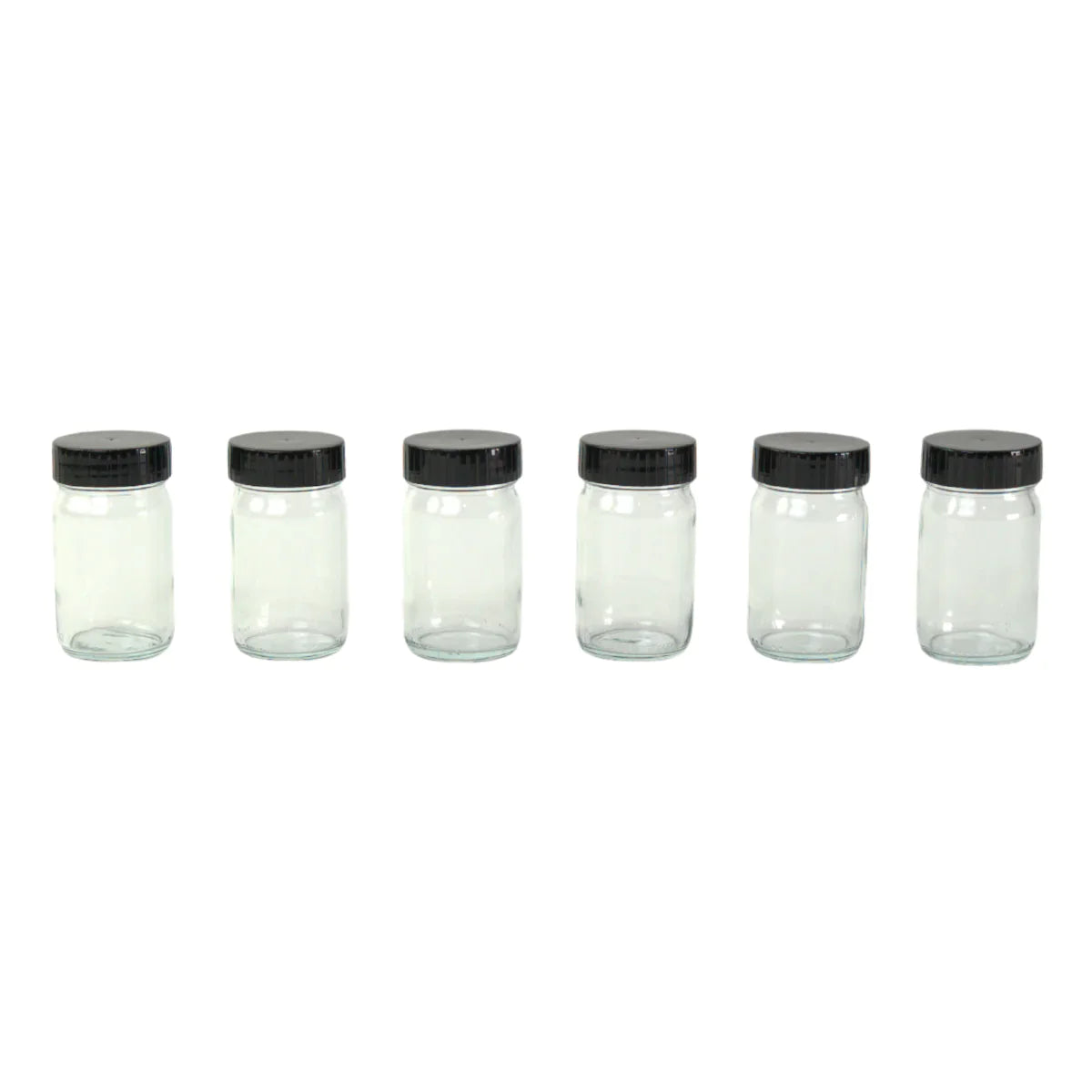 6 x 50ml Paint Jars in Wooden Holder