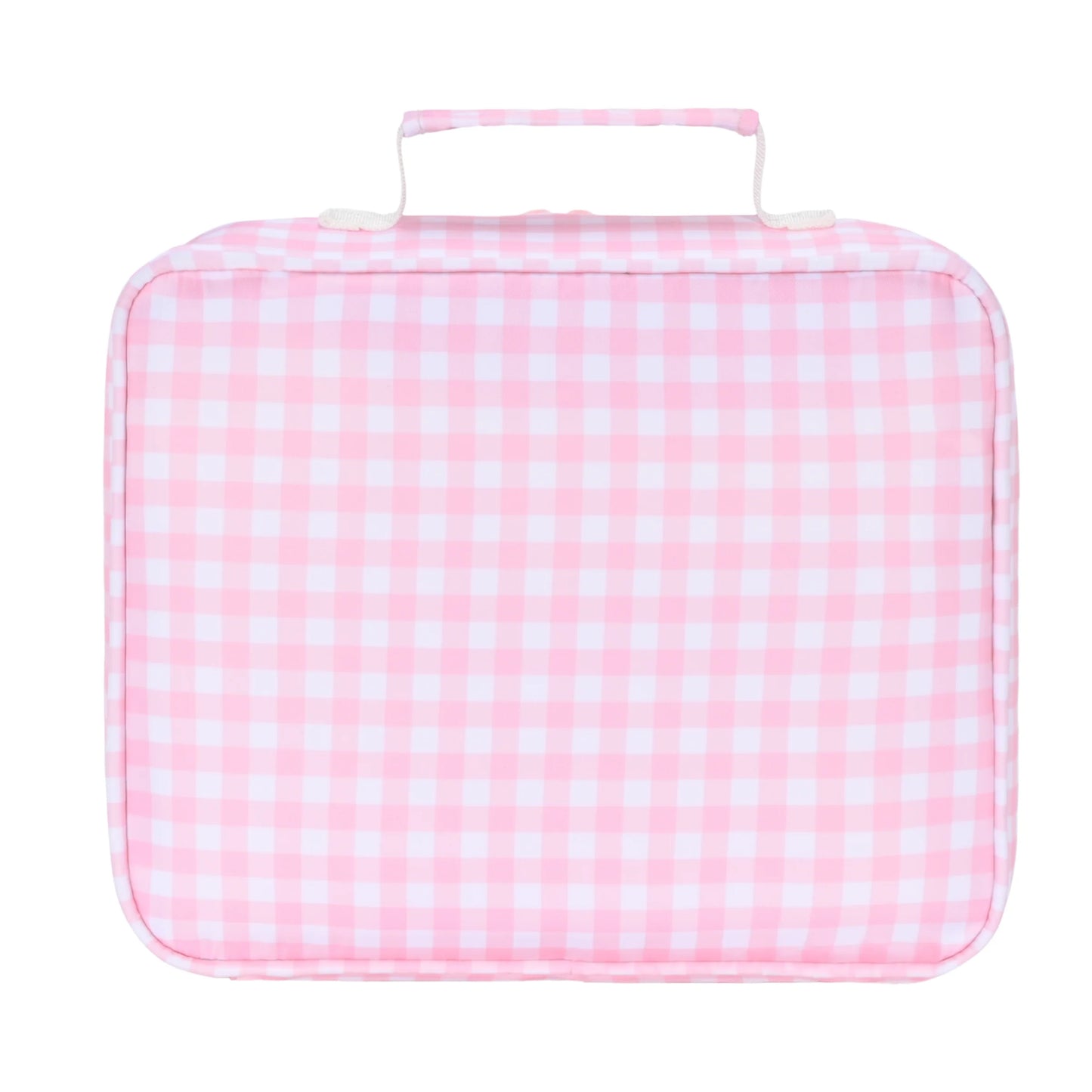 Junior Insulated Lunch Bag - Pink Gingham