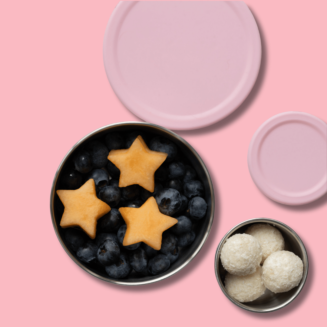 Snacker Pot x 2 Set - Pink