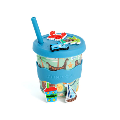 Kids 8oz Chino Cup - Charm - Pirate