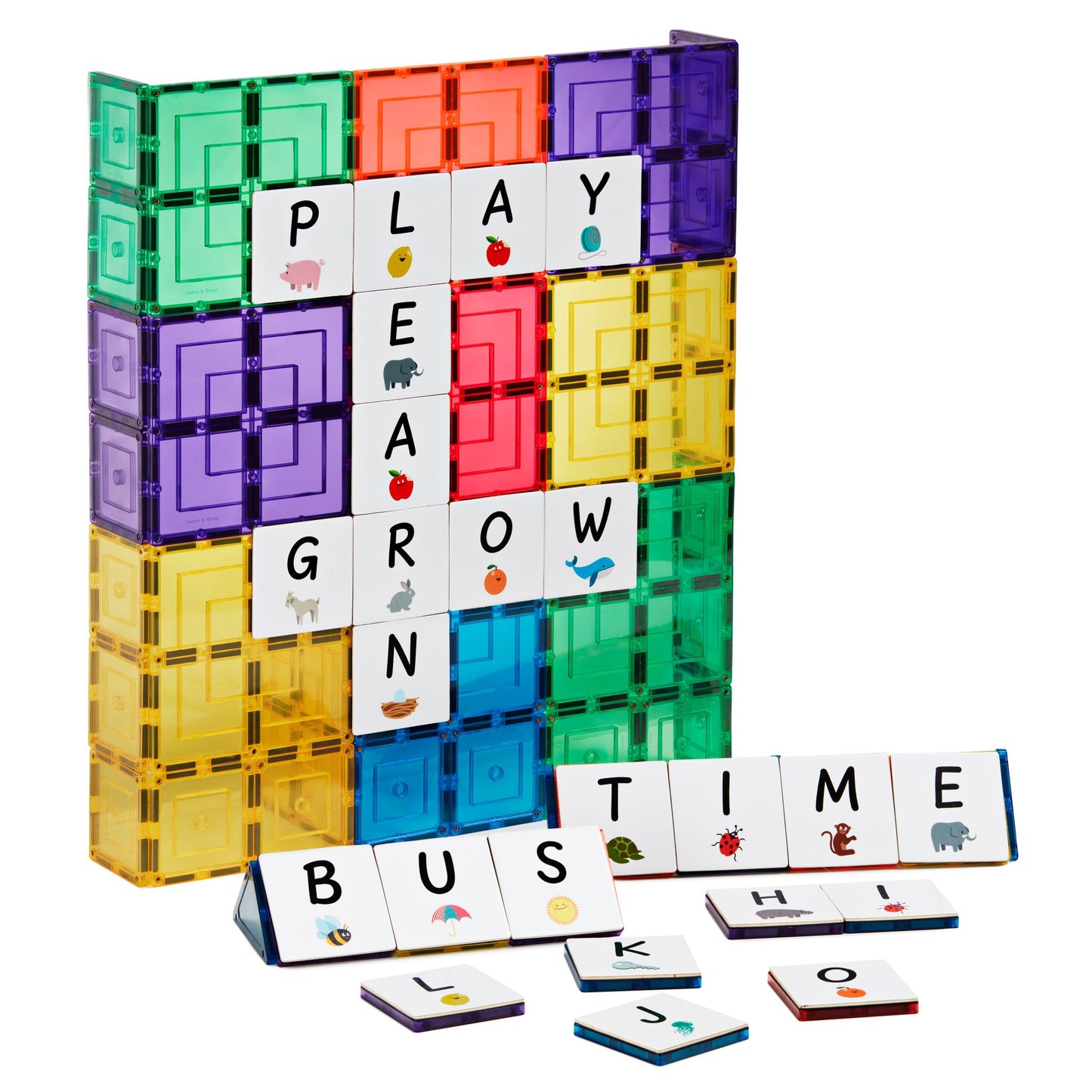 Magnetic Tile Topper - Alphabet Upper Case Pack