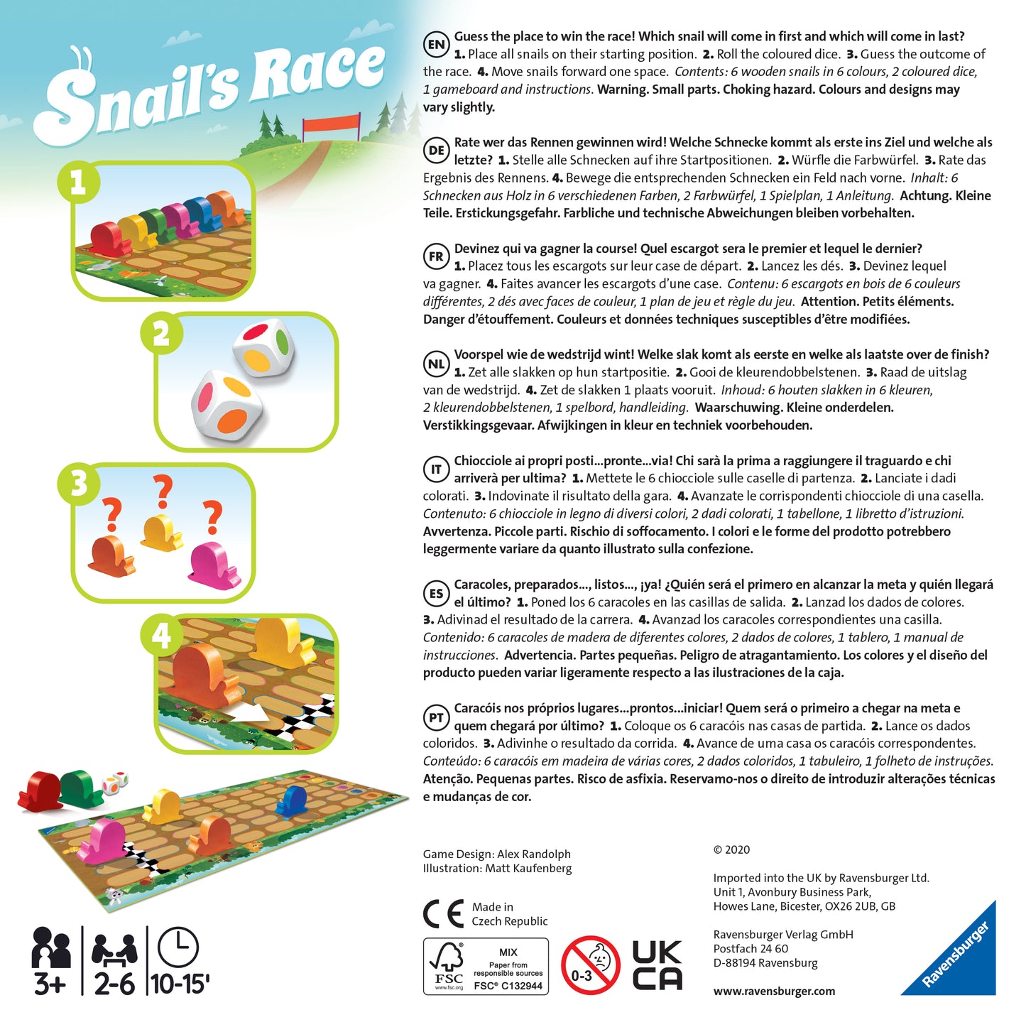 Snail's Pace Race Game