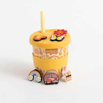 Kids 8oz Chino Cup - Charm - Retro