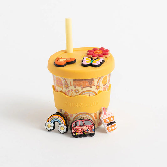 Kids 8oz Chino Cup - Charm - Retro
