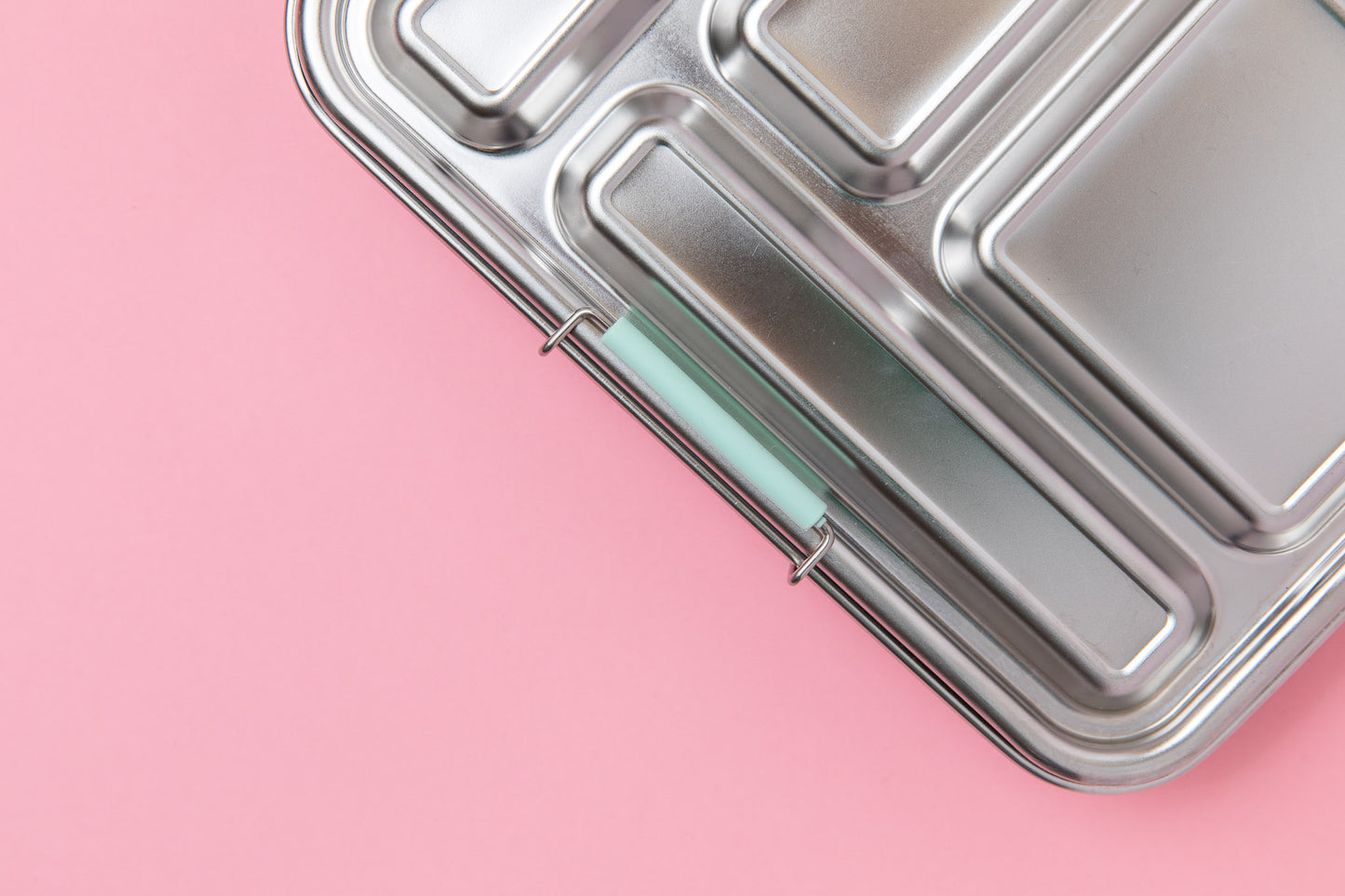 Five Compartment Leakproof Stainless Steel Lunchbox - Mint