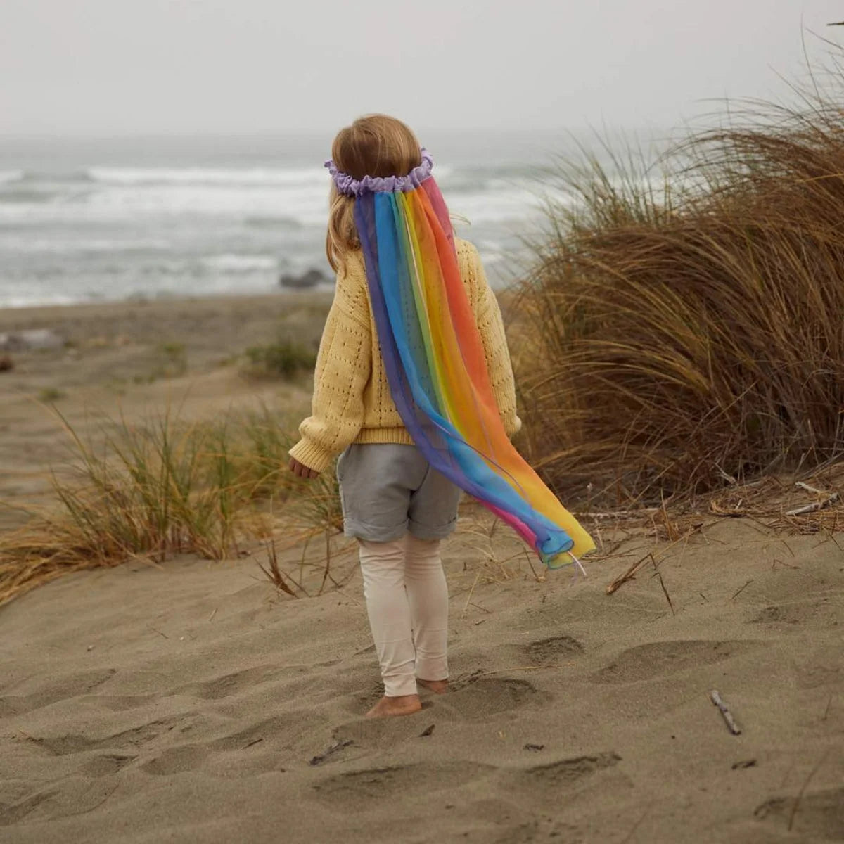 Sarah Silks Veil - Rainbow