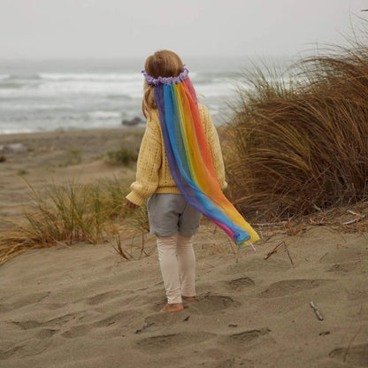Sarah Silks Veil - Rainbow