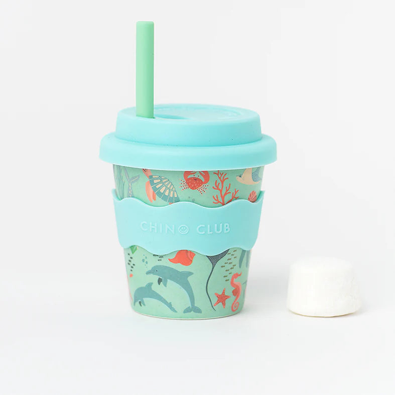 Baby Chino Silicone Straws - Various Colours - NEW!!