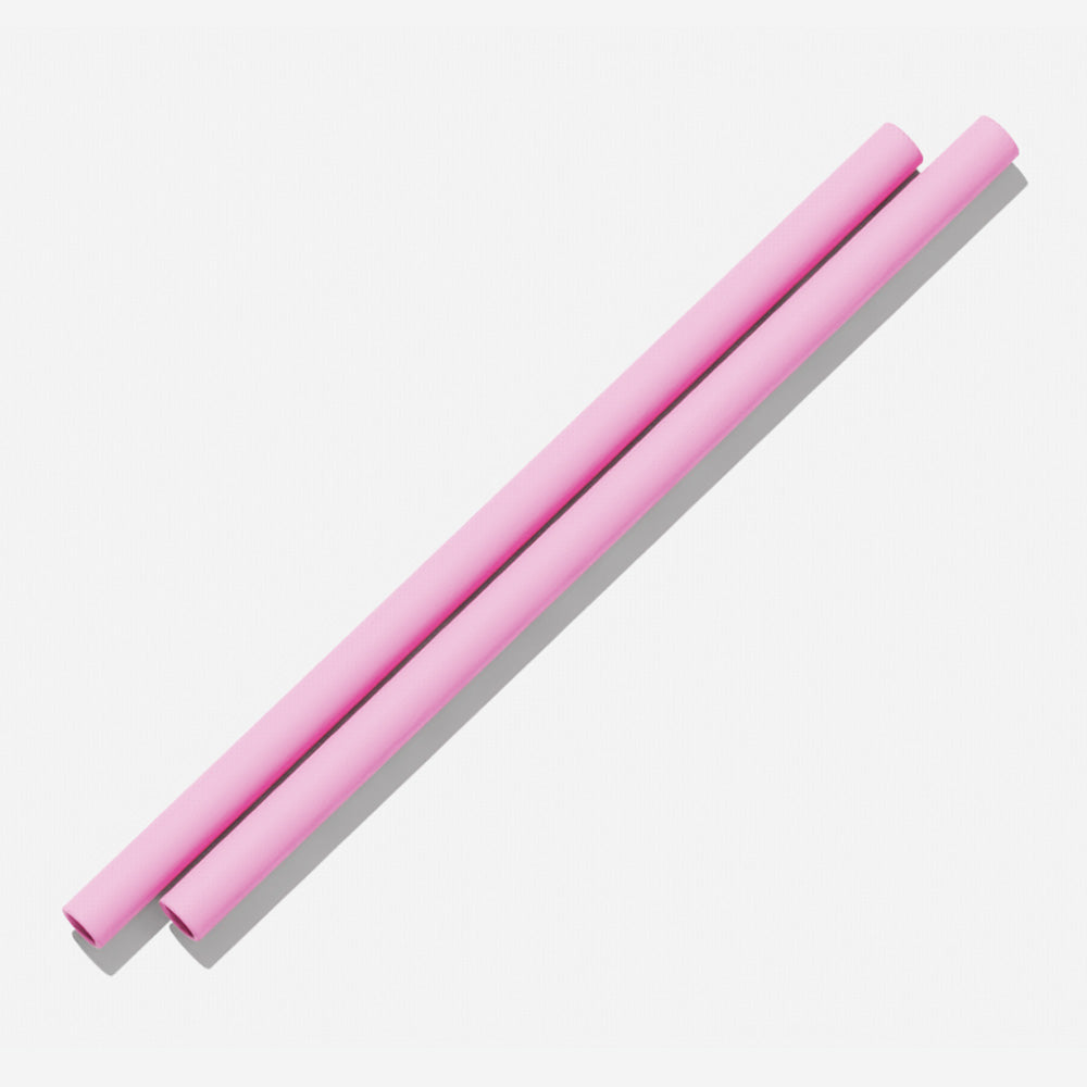 Coloured Straws - 2 pack - Bubblegum