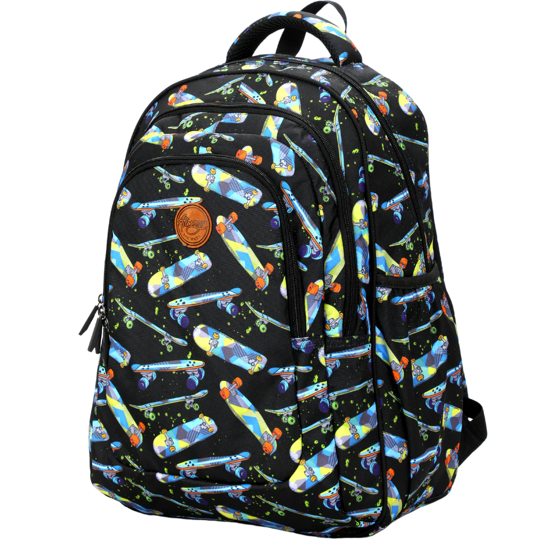 Large School Backpack - Skateboard