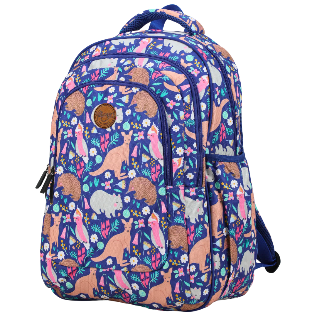 Large School Backpack Sleepy Australian Friends Our Little Darlings