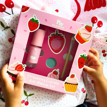 Natural Kids Makeup Gift Set - Strawberry Cupcake