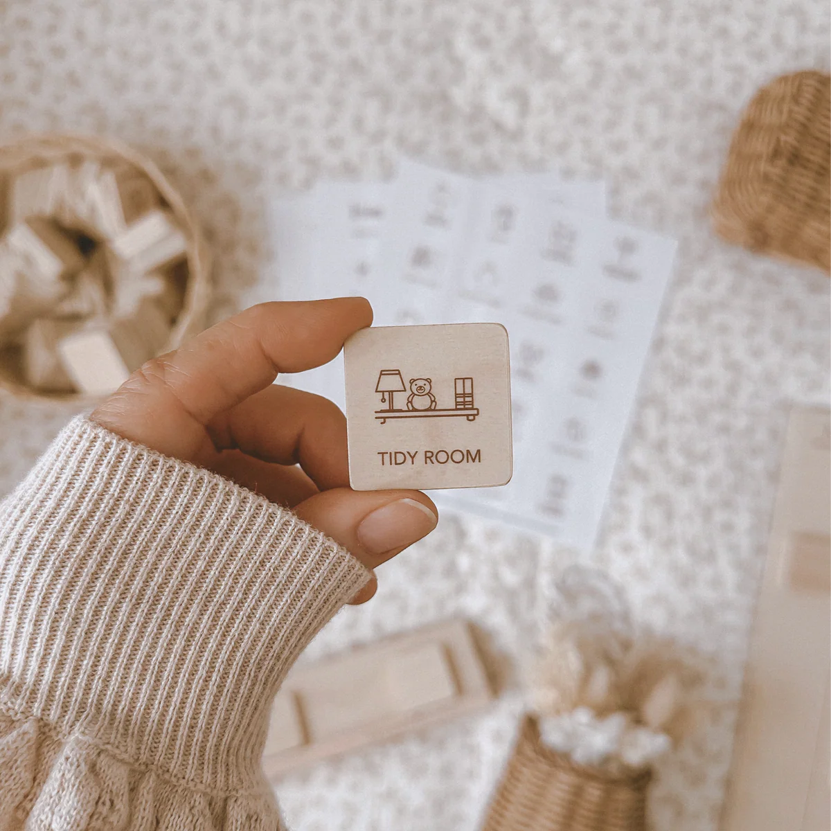 Tile Labels - Routine and Reminders