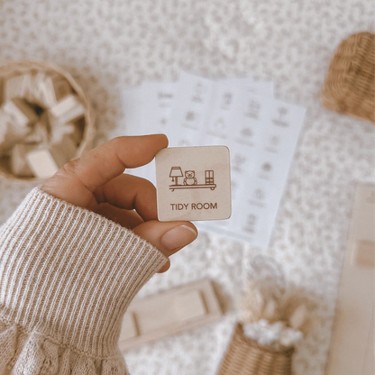 Tile Labels - Routine and Reminders