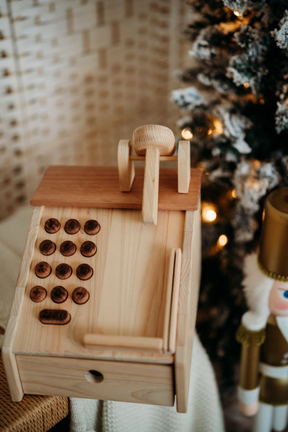 Wooden Cash Register