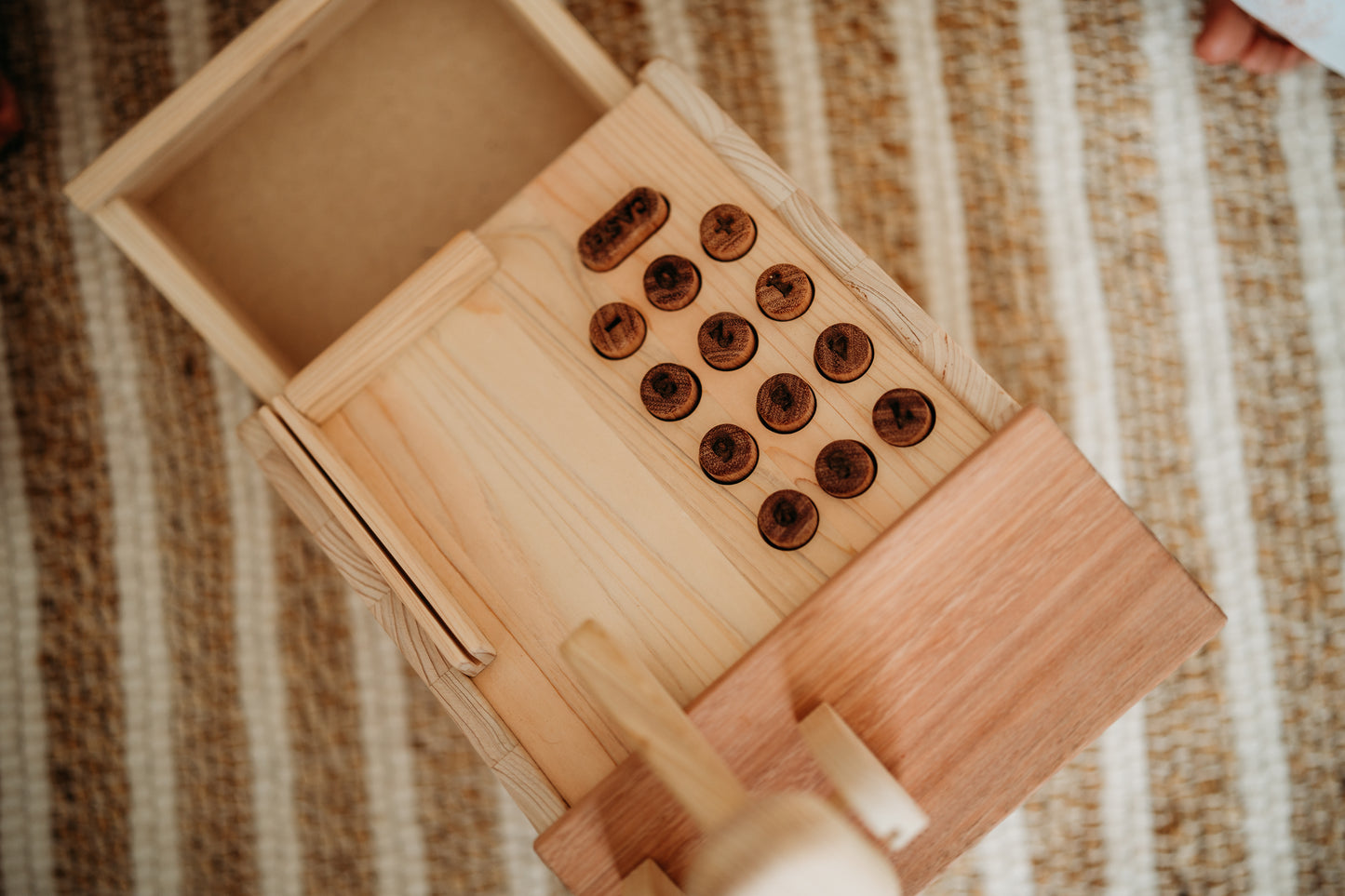 Wooden Cash Register