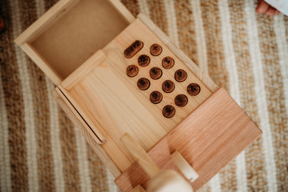 Wooden Cash Register