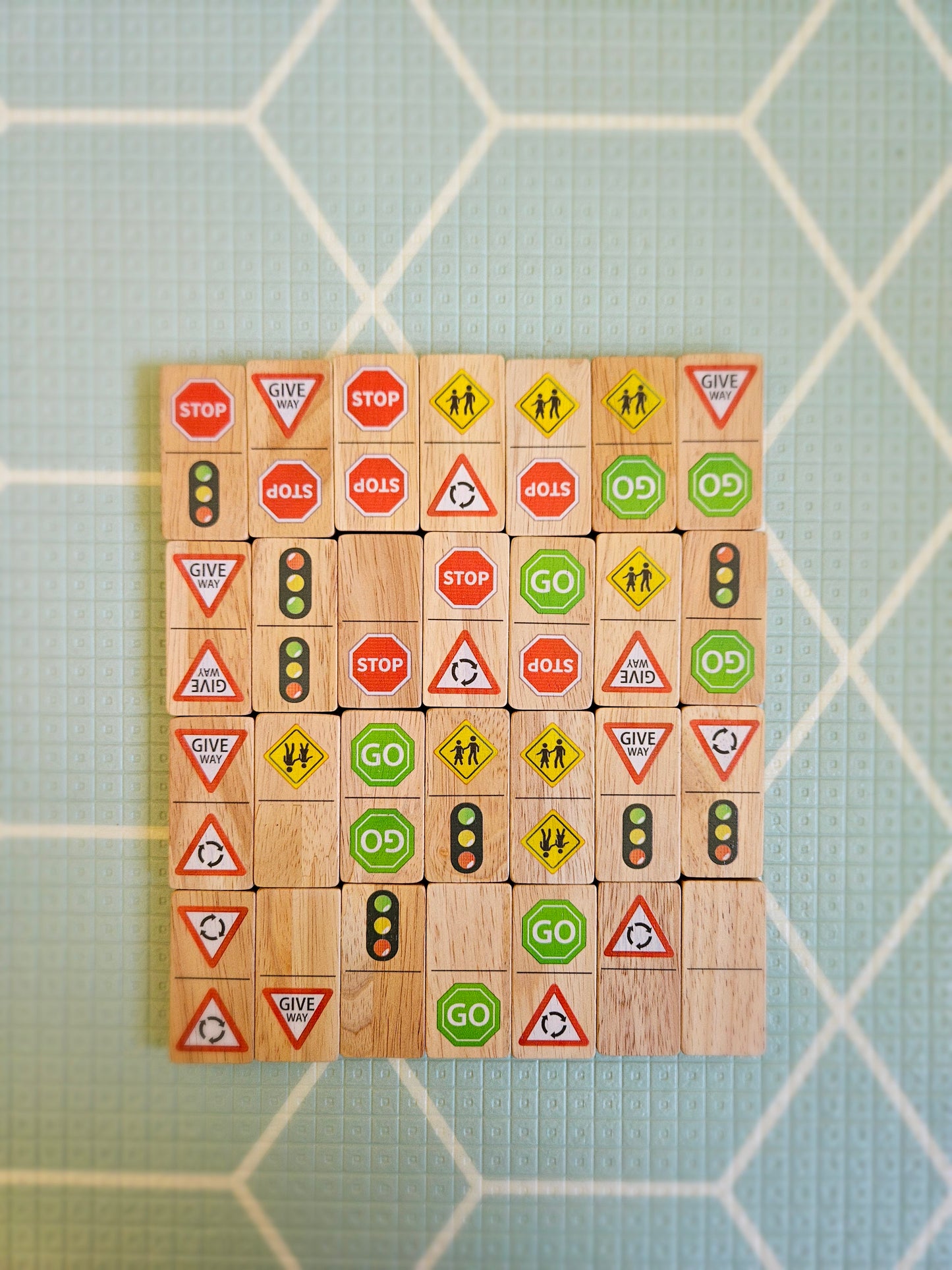 Australian Traffic Sign Domino Set