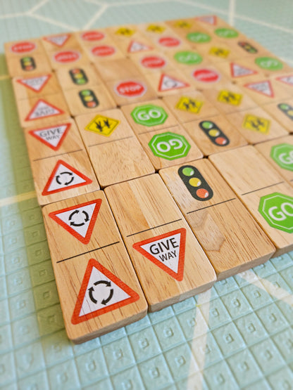 Australian Traffic Sign Domino Set