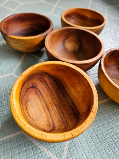 Wooden Bowls - Set of 5