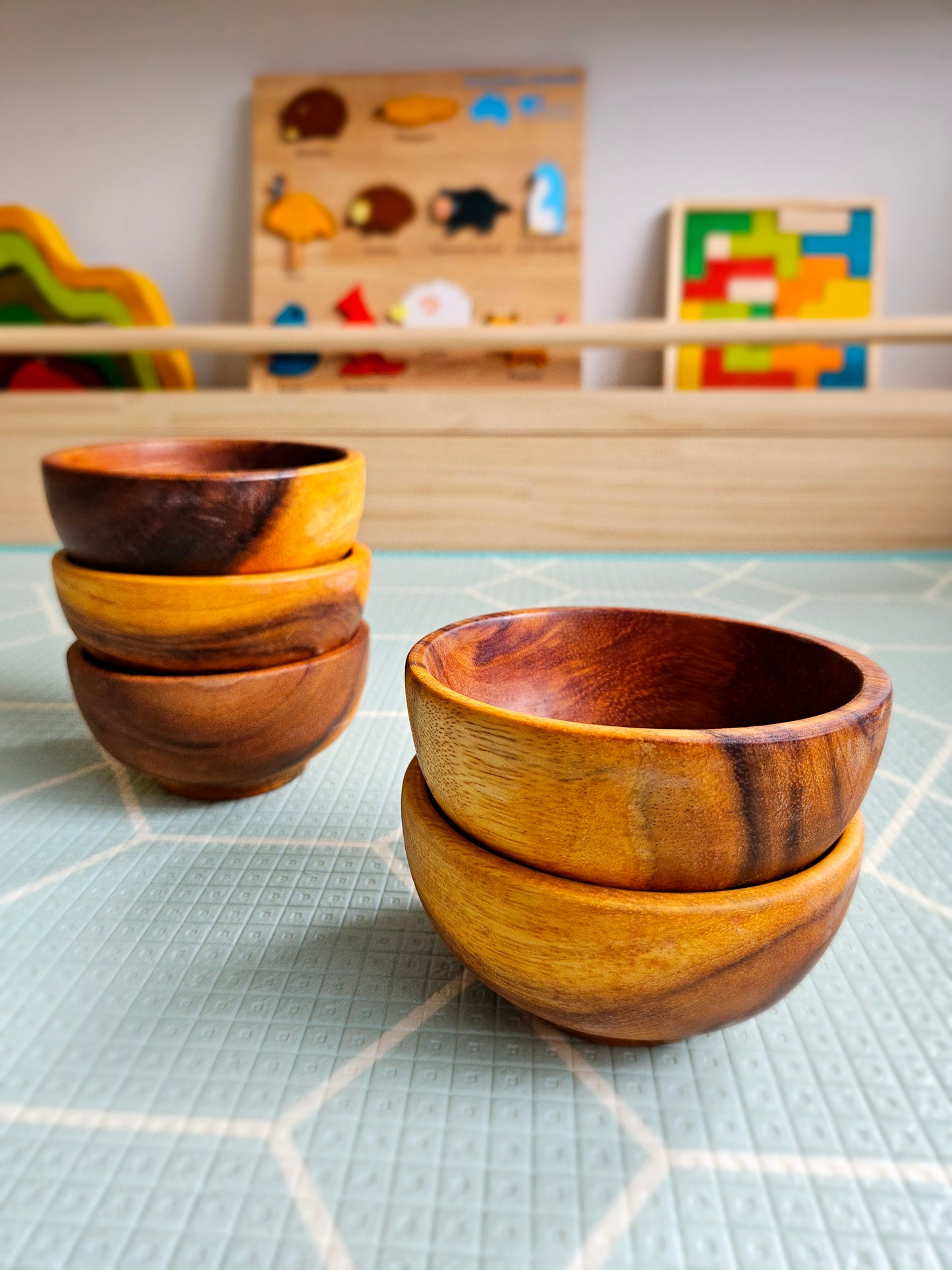 Wooden Bowls - Set of 5