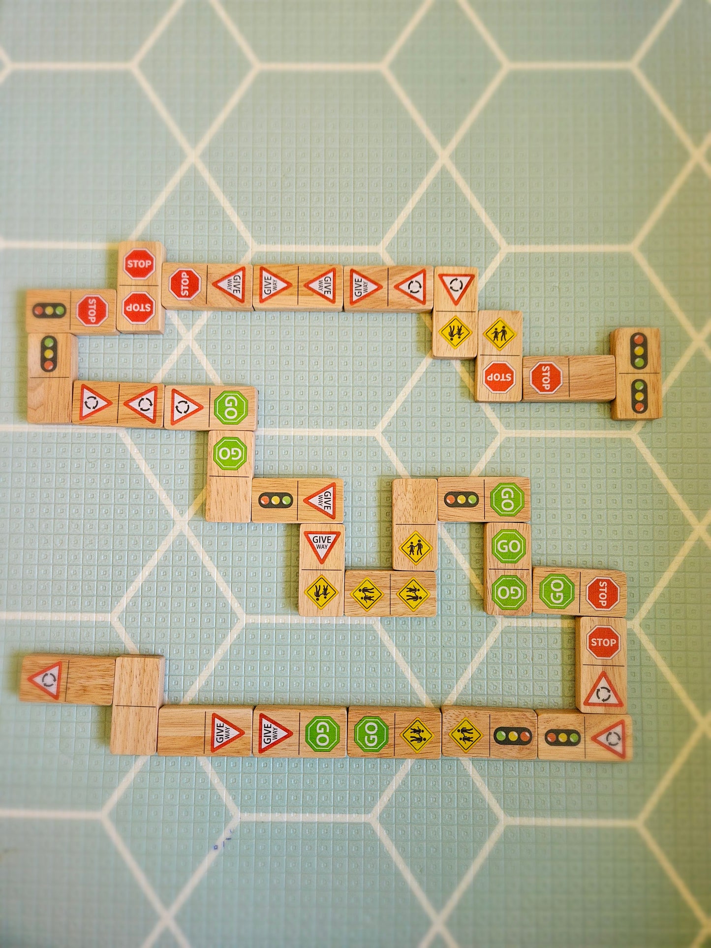 Australian Traffic Sign Domino Set