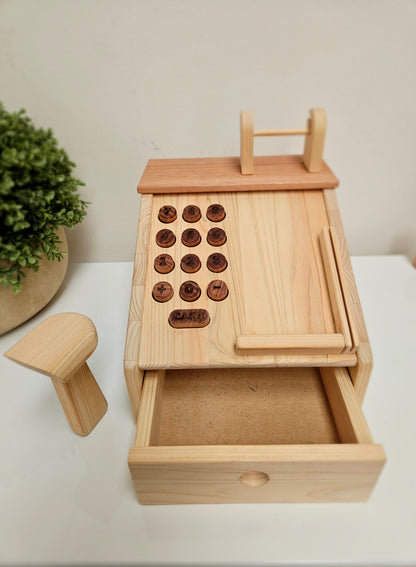 Wooden Cash Register